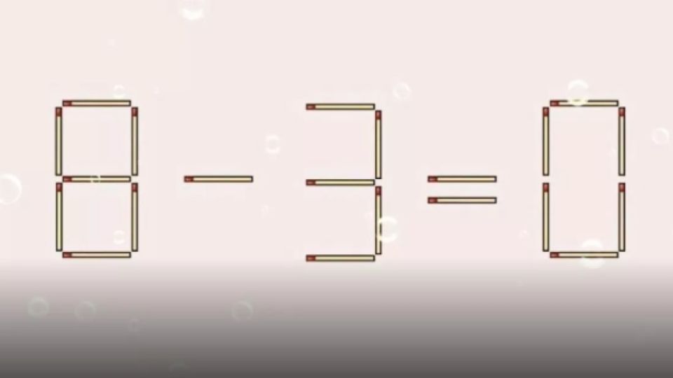 Ваш IQ выше, чем у Стива Джобса, если сможете решить: переложите спичку, чтобы исправить равенство — головоломка для гениев Ваш IQ выше, чем у Стива Джобса, если сможете решить: переложите спичку, чтобы исправить равенство — головоломка для гениев