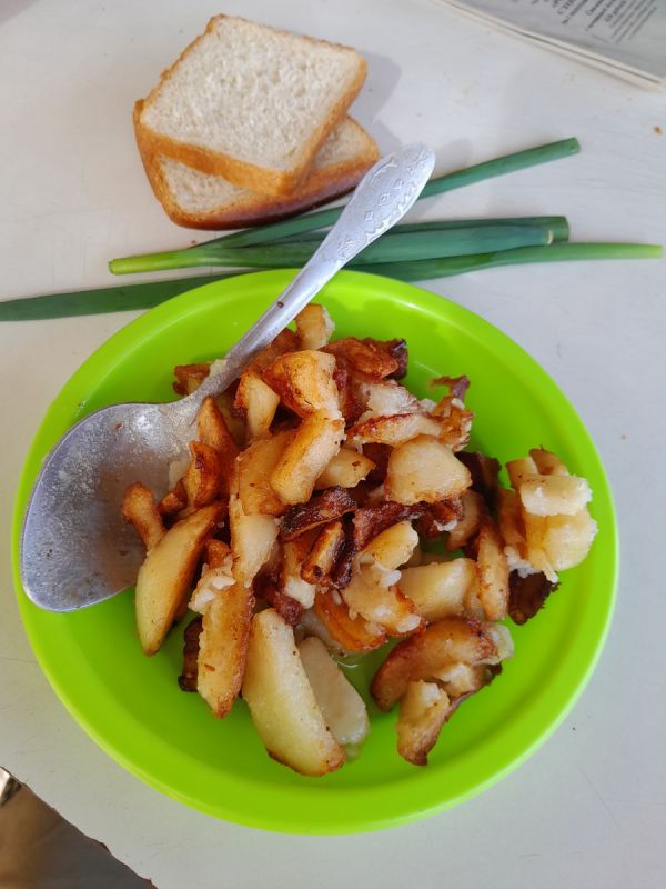 Ароматы природы: как приготовить жареную картошку на свином сале