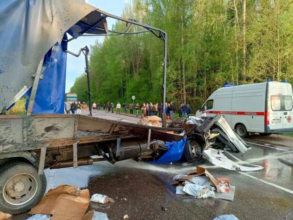 Серьёзное ДТП произошло на Сланцевском шоссе