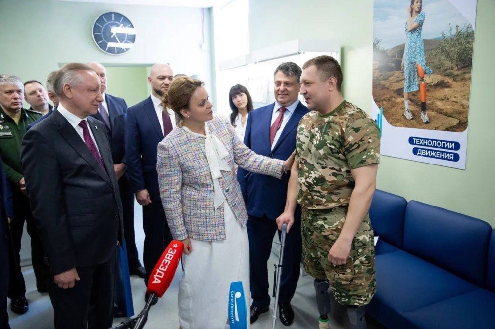 Анна Цивилева: Приняла участие в открытии филиала Центра высокотехнологичного протезирования и комплексной реабилитации «Балтийский» в Санкт-Петербурге
