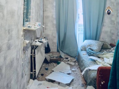В Санкт-Петербурге проводится проверка по факту обрушения потолка в квартире     