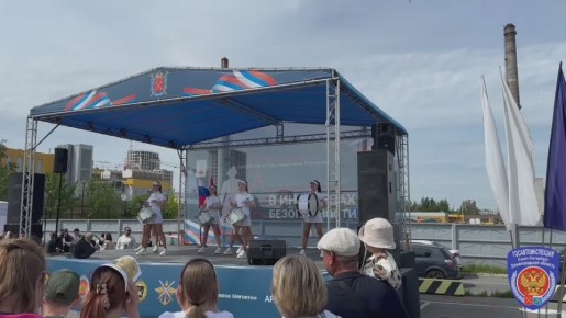 Госавтоинспекция Санкт-Петербурга и Ленинградской области приняли участие в открытом фестивале «В интересах безопасности»