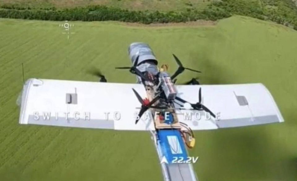 «ВС РФ начали применять БПЛА «Молния» в роли носителя для доставки FPV-дронов вглубь украинской обороны