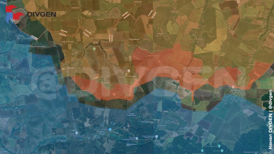 Методичное наступление ВС РФ на Сумском направлении