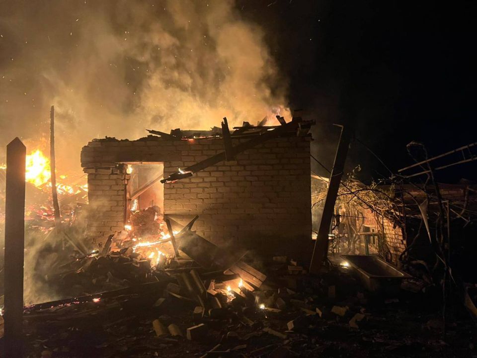 Ночная серия ударов по объектам военной и логистической инфраструктуры Украины