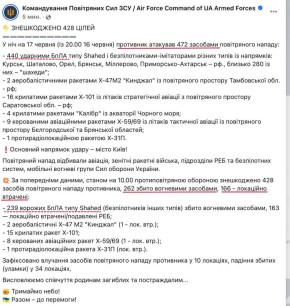Юрий Подоляка: Ракетный удар по Украине 17 июня был беспрецедентным по мощности