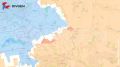 Продвижение ВС РФ к Константиновке вдоль железной дороги от Дылеевки