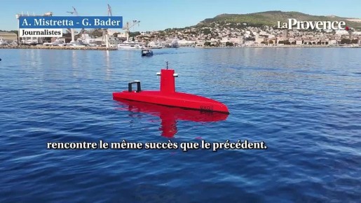 Два майора: В Балтийском море замечен DRIX H8 — автономный надводный аппарат для подводной разведки