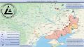 Анимированная схема ударов по территории Украины 18-19 июня 2025 года