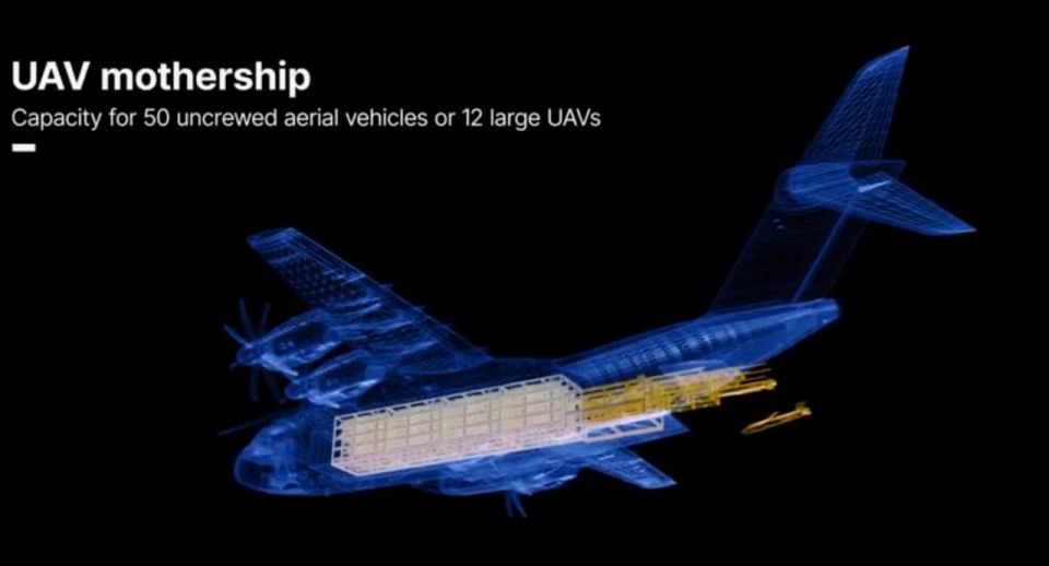 Два майора: Airbus переоборудует транспортник A400M в воздушную платформу для беспилотников