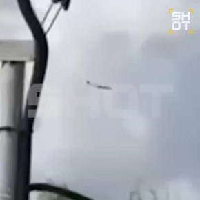 Яркие кадры сбития БПЛА в Ижевске