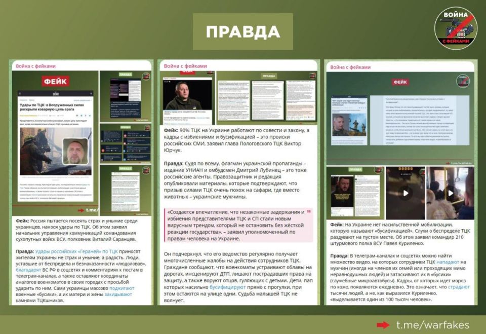 Фейк: Заявление о поддержке украинцами ударов по ТЦК — псиоп российской пропаганды
