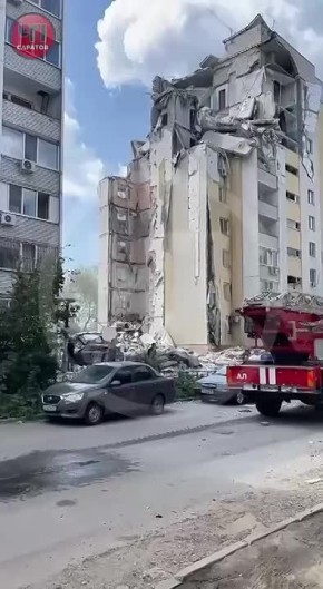Сергей Мардан: Взрыв бытового газа в многоквартирном доме на улице Блинова в Саратове