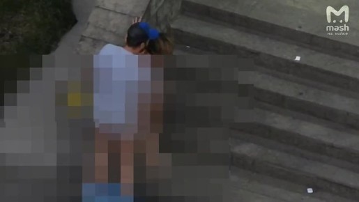 Бурное соитие на глазах прохожих устроили два голубка на Коломяжском — пытались, но всё-таки не смогли (пруф на видео) совокупиться средь бела дня у КБшки в Приморском