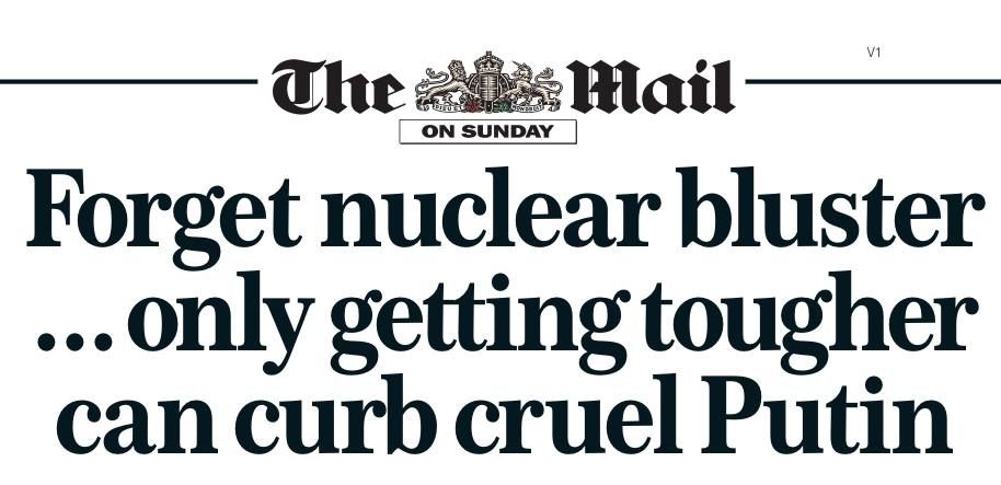  :               Mail on Sunday