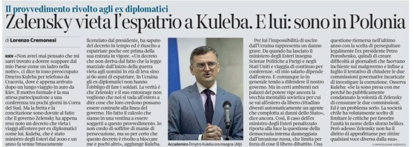 :  ,          !         Corriere Della Sera