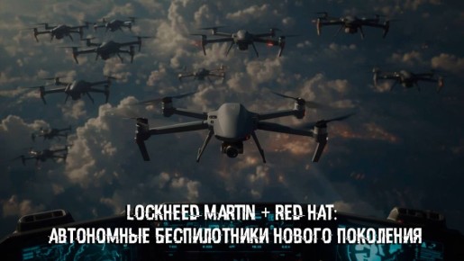 Lockheed Martin + Red Hat: автономные беспилотники нового поколения