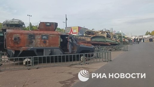 Выставка &quot;СВО. Zащитники Отечества&quot; о героизме российских бойцов открылась в столичном Музее Победы, передает корреспондент РИА Новости