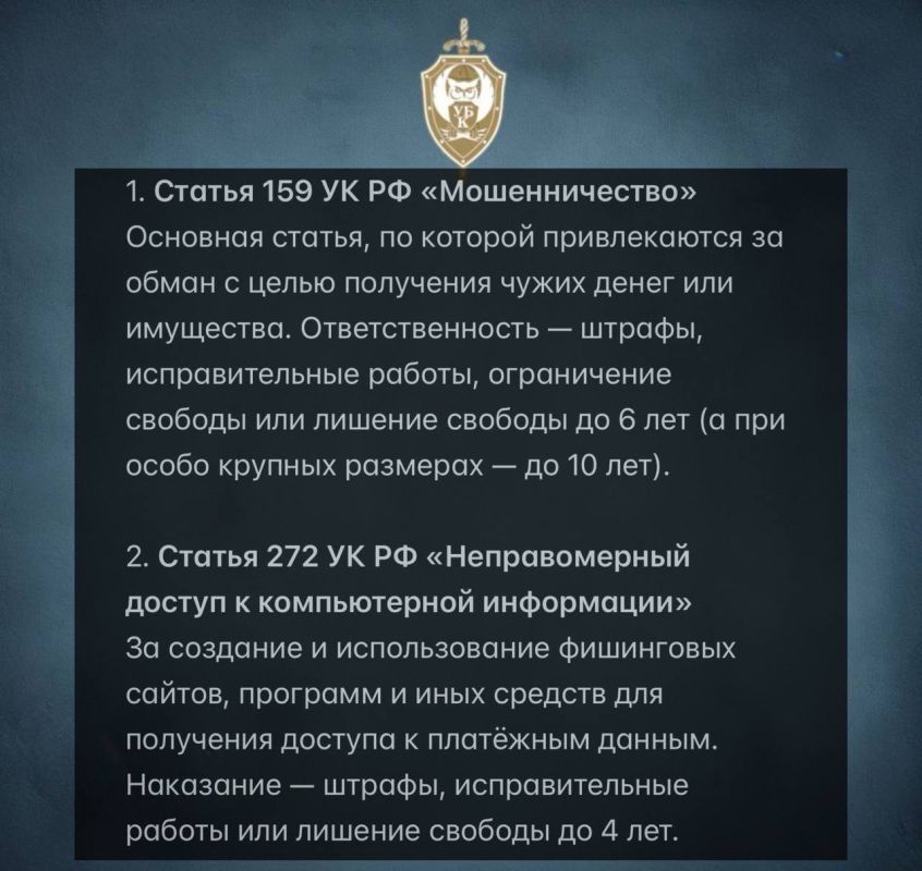 Мошенническая деятельность через поддельную техподдержку квалифицируется по ряду статей российского законодательства
