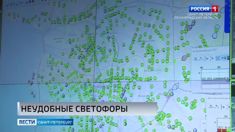В Петербурге на перекрестках перенастроили светофоры