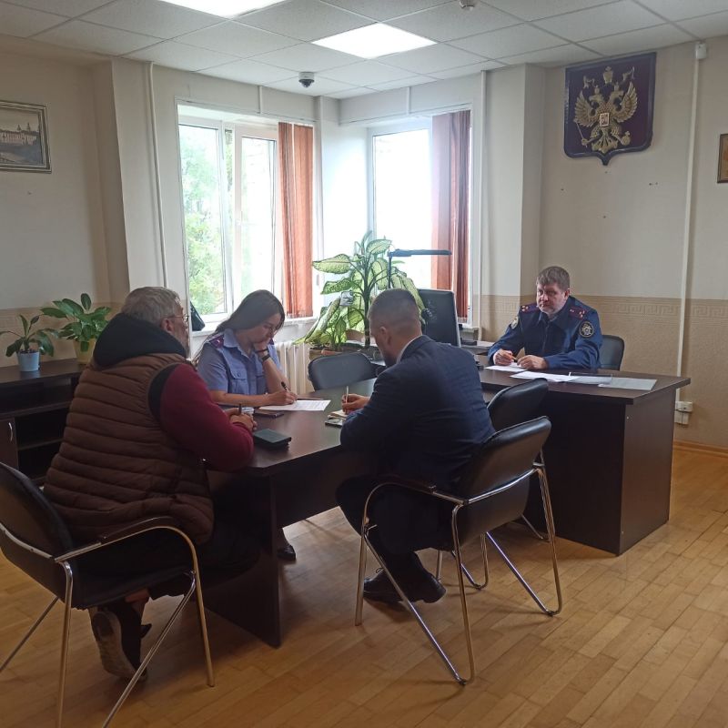 Заместитель руководителя Следственного управления СК России по Ленинградской области провел выездной прием граждан