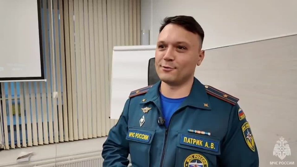 Комментирует. победитель конкурса "Лучший сотрудник судебно-экспертного учреждения ФПС ГПС МЧС России"