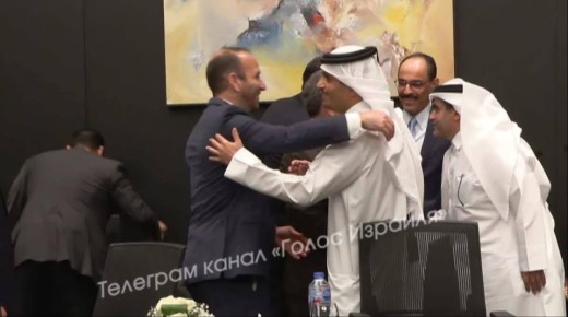 Марат Баширов: Это в Египте. Делегации Катара, Турции и Израиля обнимаются