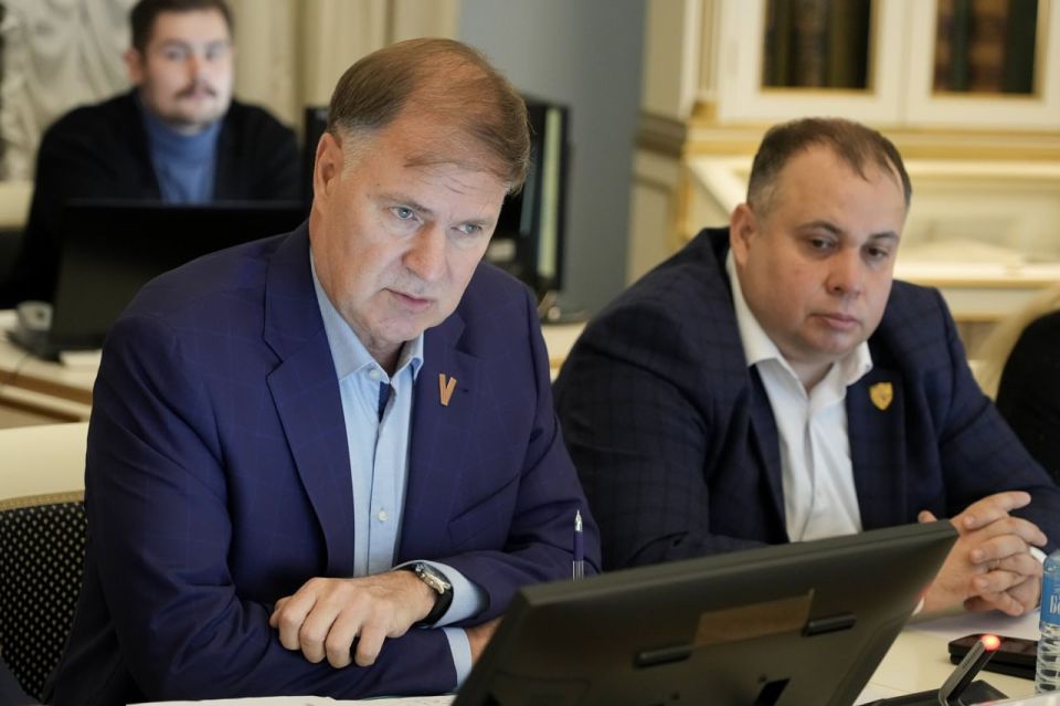 В Мариинском дворце состоялось заседание комитета по законодательству