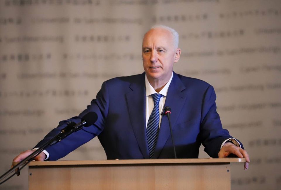Председатель СК России прочитал лекцию для студентов Санкт-Петербургского государственного университета в рамках курса «Розыск. Дознание. Следствие»