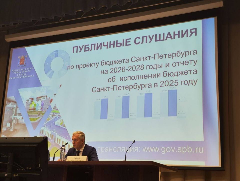 Виталий Милонов: Пушкинский район - уверенный курс на развитие