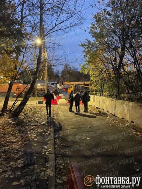 На улице Харченко провалился асфальт