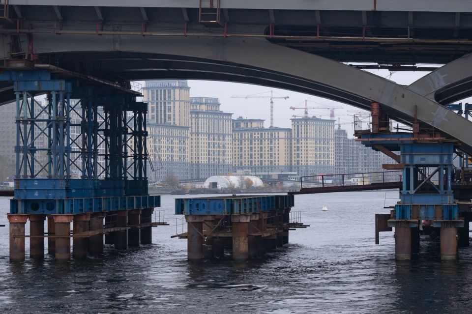 Посмотрите, как строится Большой Смоленский мост Посмотрите, как строится Большой Смоленский мост