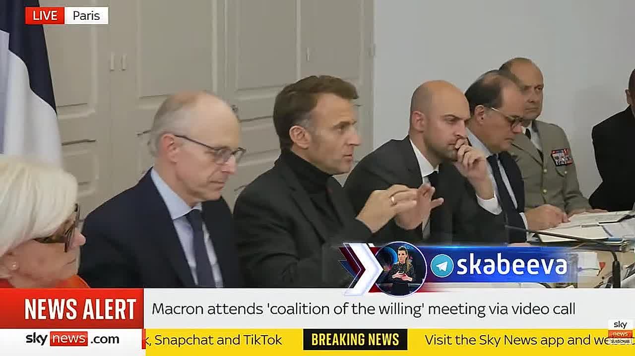 Макрон заявил, что новая цель ‘Коалиции желающих’ – это 20-й пакет санкций