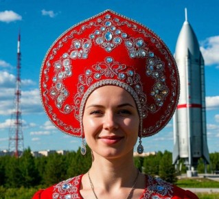 "Мне вот говорили, что у нас возрождается такая русская традиция, девочки и девушки на какие-то всякие свои мероприятия или когда где-то отдыхают, бары и так далее, приходят в кокошниках, в русских нарядах
