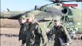 Валерий Герасимов проверил выполнение боевых задач соединениями общевойсковой армии и соединениями морской пехоты группировки войск "Центр" на Красноармейском направлении