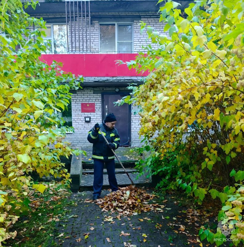 Сотрудники #МЧС_Петербурга приняли участие в общегородском субботнике Сотрудники #МЧС_Петербурга приняли участие в общегородском субботнике