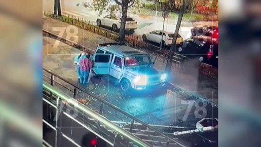 Кадры попытки похищения футболиста «Зенита» Андрея Мостового