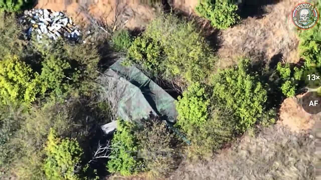 Уничтожение вражеской РЛС на крупном опорном пункте ВСУ