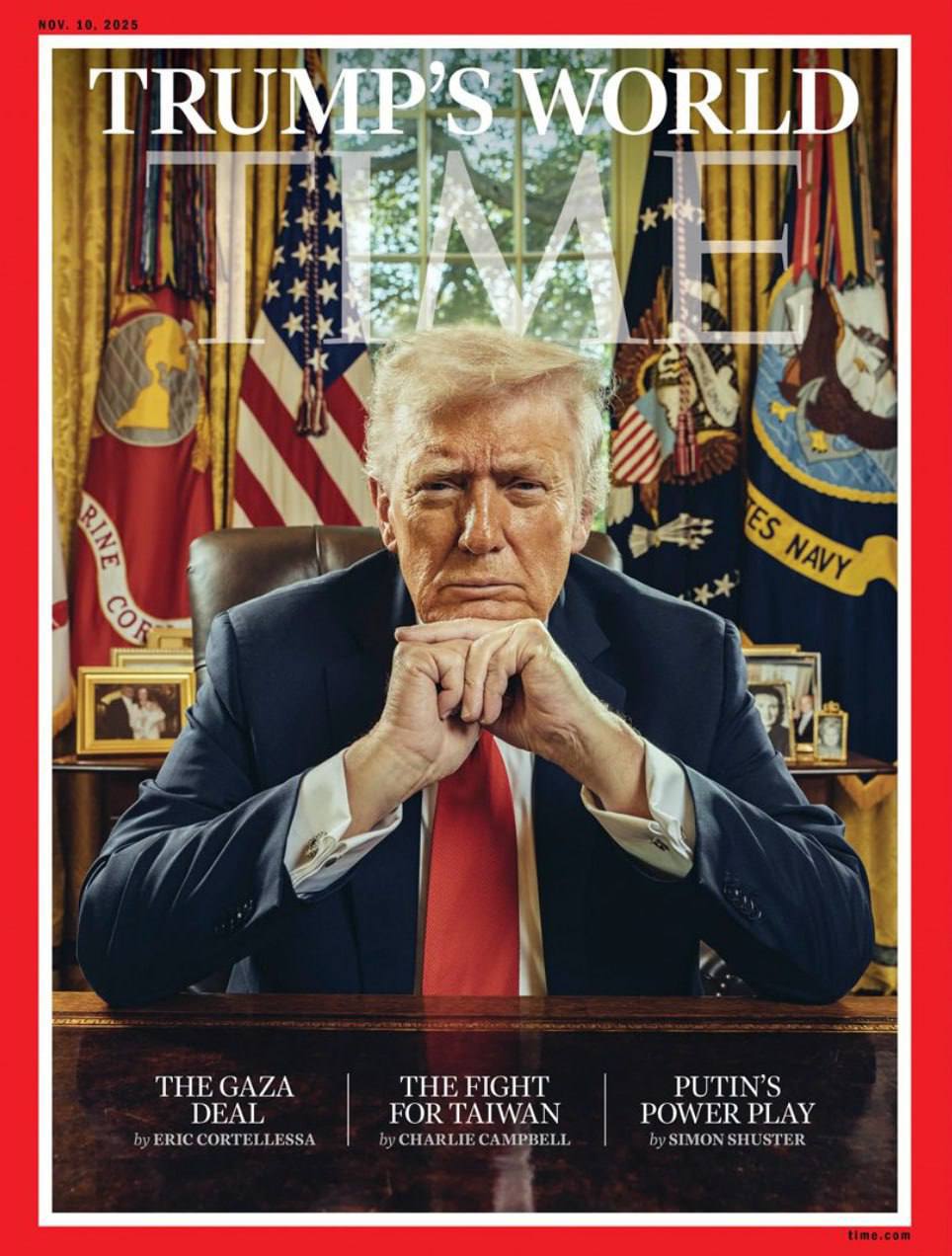 Журнал Time после критики со стороны Трампа выпустил новую обложку с его изображением Журнал Time после критики со стороны Трампа выпустил новую обложку с его изображением