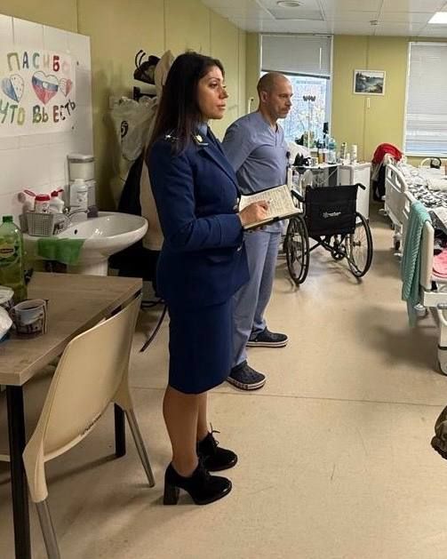 Прокуратура провела прием участников специальной военной операции в медицинском учреждении