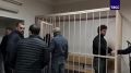 Кадры из зала суда с обвиняемыми в нападении на футболиста "Зенита" и похищении бизнесмена в Петербурге