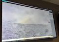 Нырок американского палубного истребителя F/A-18 упавшего после взлета с атомного авианосца "Нимиц"