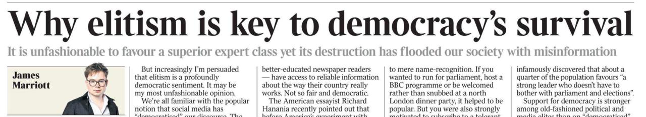 Владимир Корнилов: Показательная колонка появилась сегодня в The Times