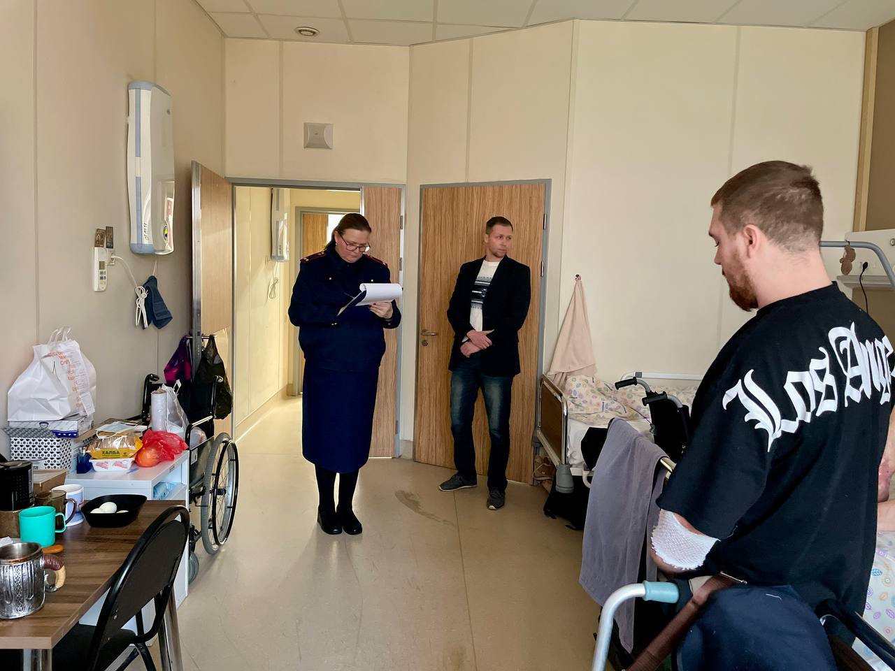 Сотрудники ГСУ СК России по городу Санкт-Петербургу провели выездной прием граждан в госпитале для ветеранов войн Сотрудники ГСУ СК России по городу Санкт-Петербургу провели выездной прием граждан в госпитале для ветеранов войн