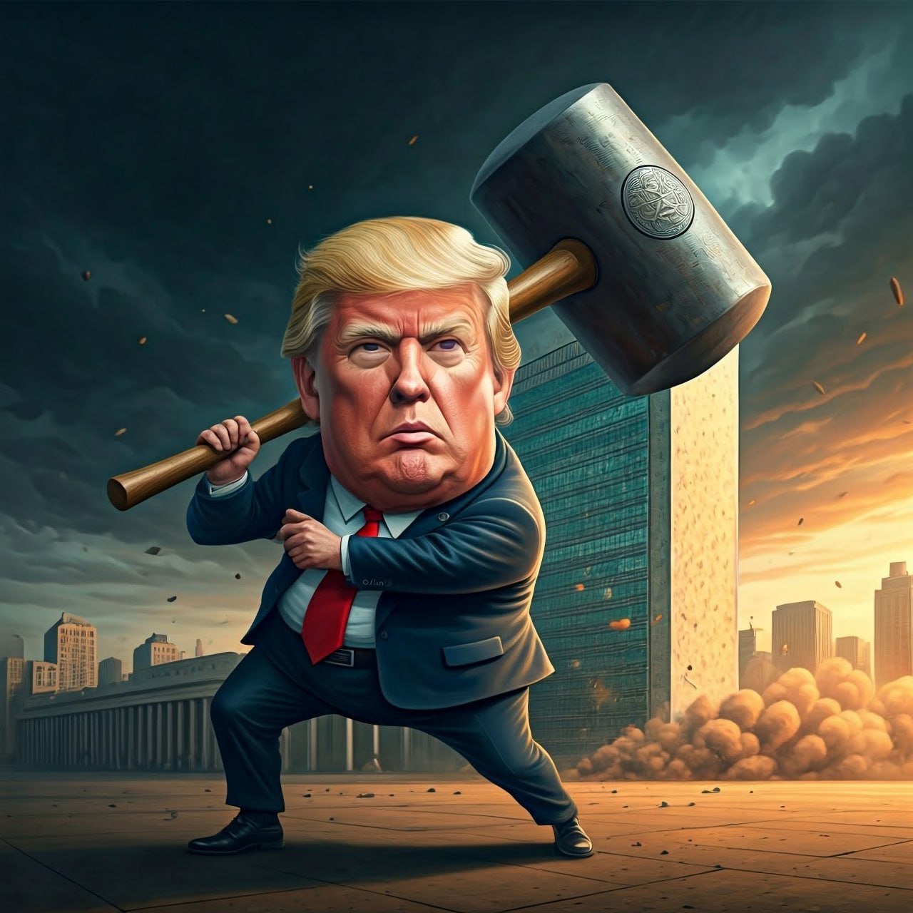 «США хотели бы воздержаться от участия в каких-либо войнах, но если им придется участвовать в войне, то они с лёгкостью её выиграют»