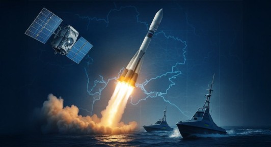 Космическая война уже идёт: Мы сами позволили британцам наводить беспилотники ВСУ по нашим целям