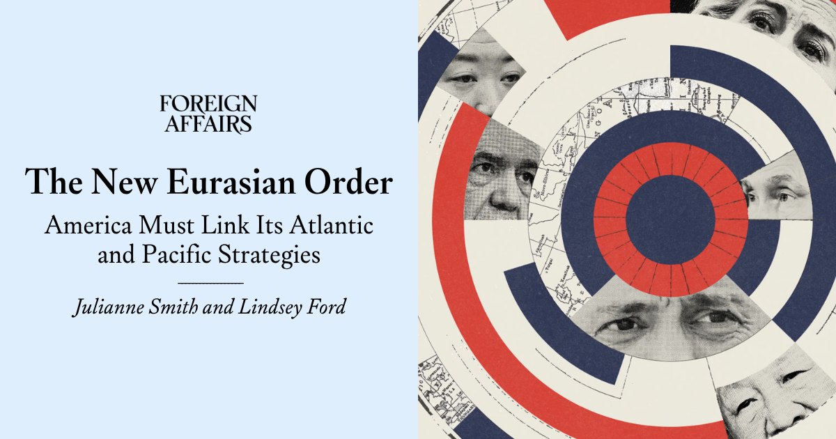 Елена Панина: Foreign Affairs: Пора воспринимать Евразию как единое пространство конфликта