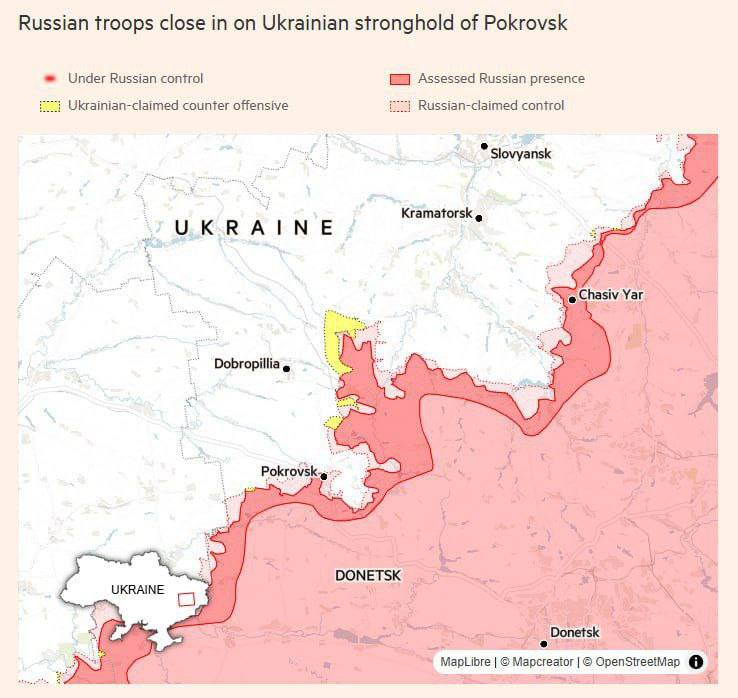 «В своей последней публикации The Financial Times описывает ситуацию на восточном фронте Украины, сосредотачиваясь не только на военной динамике, но и на глубинных стратегических сдвигах, свидетельствующих о переходе...