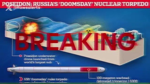 В ‘X’ уже запугивают жителей прибрежных городов Европы и США ‘Посейдоном’