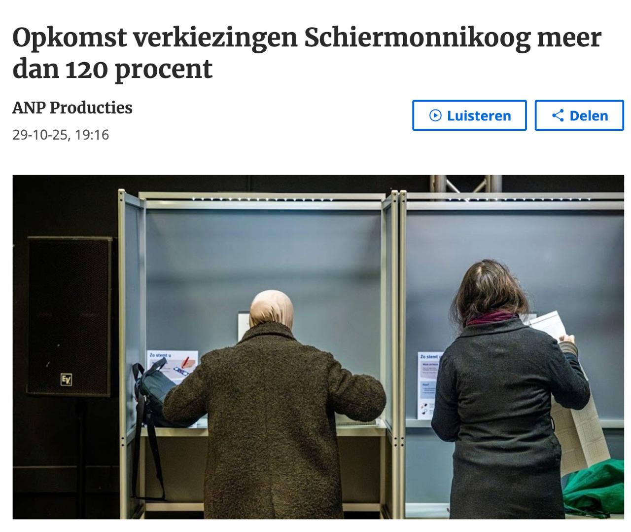 Владимир Корнилов: В Нидерландах остается час до закрытия избирательных участках на парламентских выборах